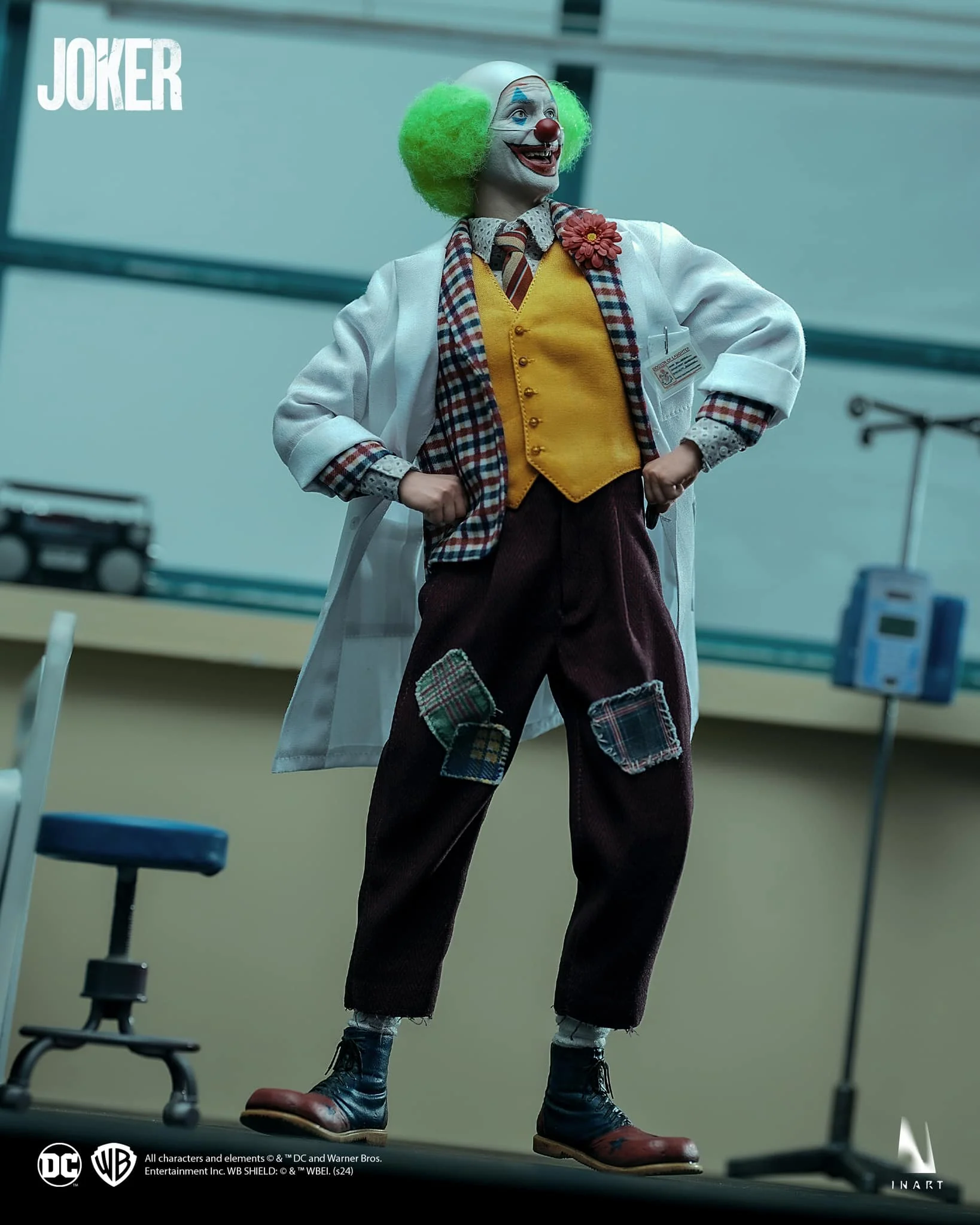 INART JOKER 2019 Joaquin Phoenix 1/6 Scale Collectible Figure Deluxe Version - Image 12