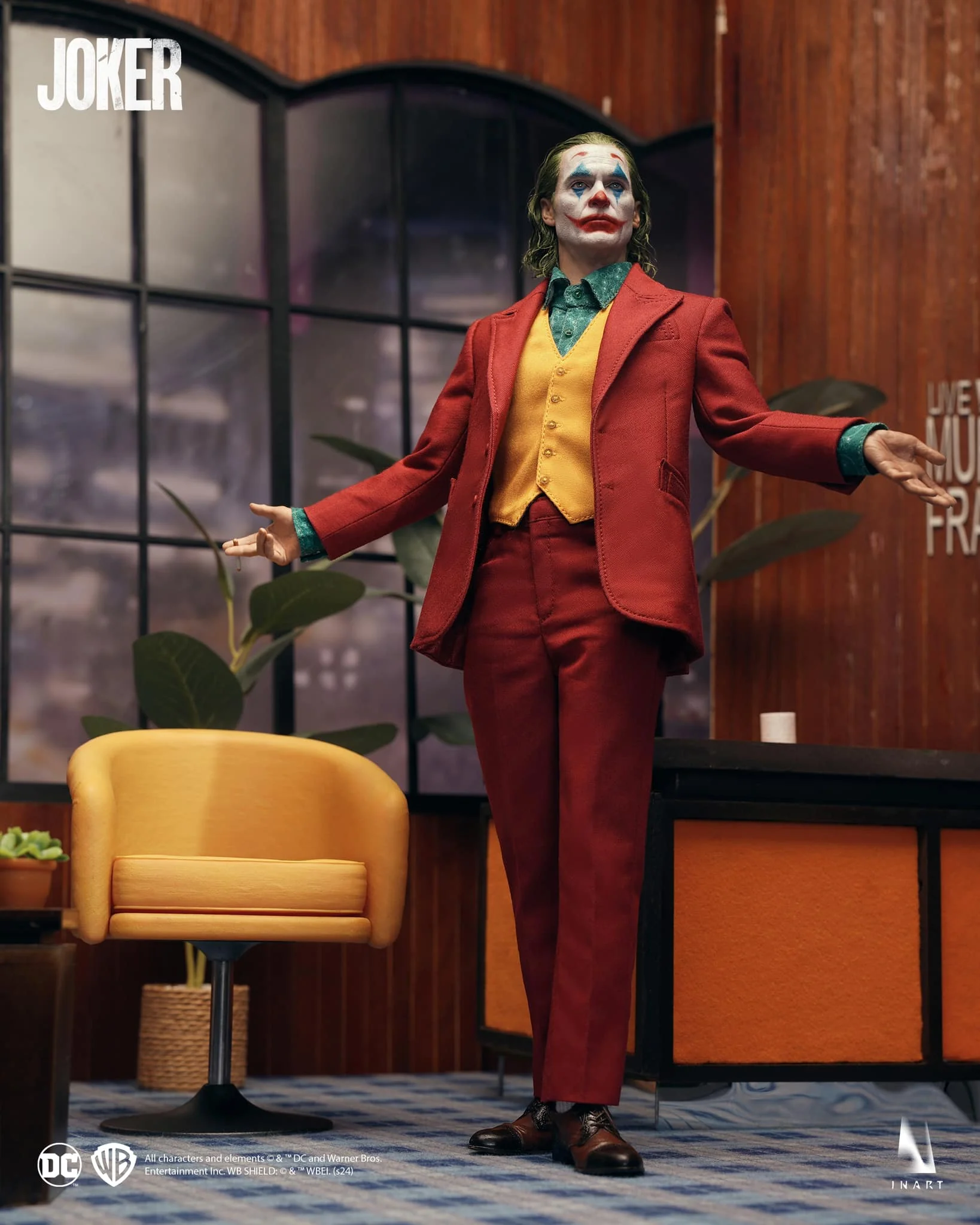 INART JOKER 2019 Joaquin Phoenix 1/6 Scale Collectible Figure Deluxe Version - Image 28