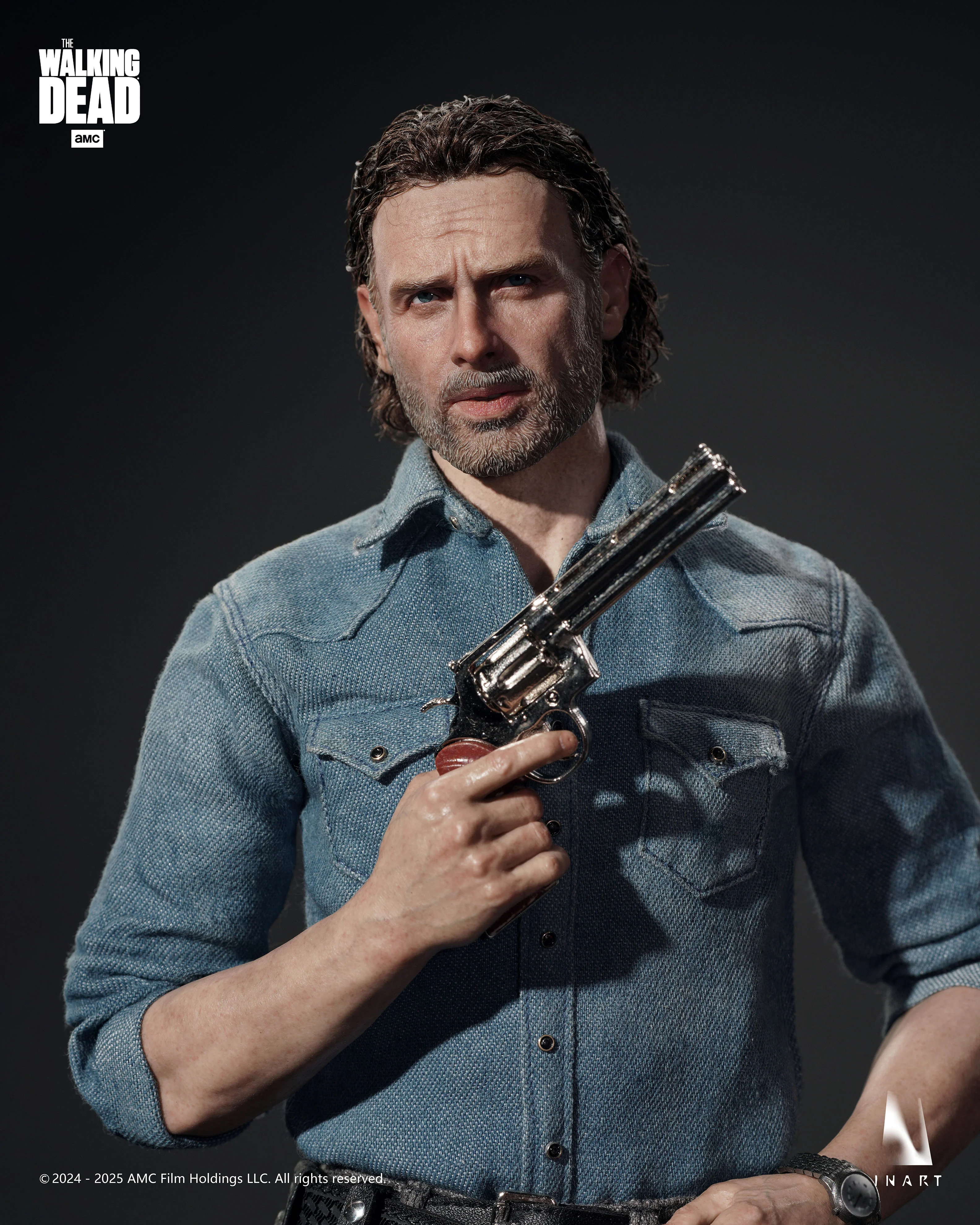 Preorder! INART The Walking Dead Season 8 Rick Grimes 1/6th Scale Collectible Figure - Image 11